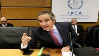 المدير العام للوكالة الدولية للطاقة الذرية رافايل جروسي