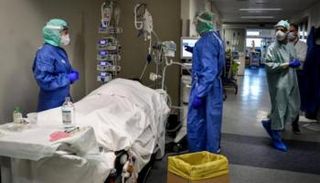 مستشفى لعلاج مرضى كورونا في العراق