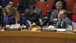 جلسة سابقة لمجلس الأمن الدولي