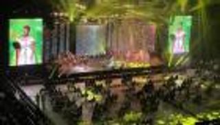 أصالة والجسمي يخطفان الأنظار في حفل أبوظبي