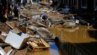 فيضانات في ألمانيا - أ.ف.ب