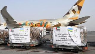 مساعدات إماراتية إلى رواندا