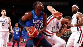 سلة أمريكا وفرنسا في أولمبياد طوكيو 2021