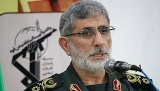 قائد فيلق القدس الإيراني إسماعيل قاآني
