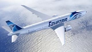 طائرة ضمن أسطول مصر للطيران