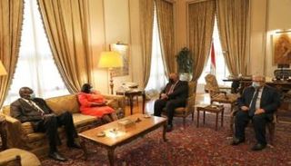 جانب من لقاء سامح شكري وبياتريس خميسا واني