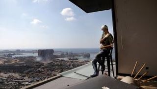 آثار انفجار مرفأ بيروت