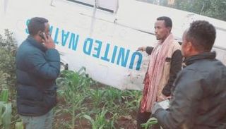 الطائرة تحطمت في بلدة كومبولشا الإثيوبية