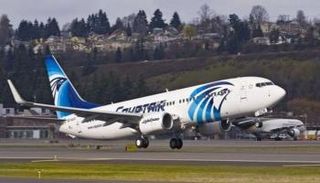 إحدى الناقلات التابعة لمصر للطيران