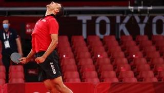 عمر عصر لاعب تنس الطاولة المصري