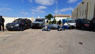 جانب من المضبوطات