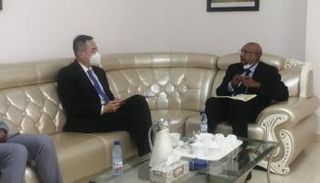 وزير الصحة السوداني يستقبل سفير الصين بالخرطوم