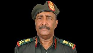 رئيس مجلس السيادة السوداني الفريق أول ركن عبدالفتاح البرهان