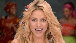 الفنانة الكولومبية شاكيرا