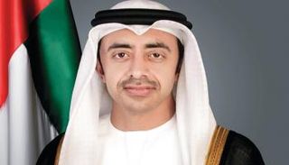 الشيخ عبدالله بن زايد آل نهيان وزير الخارجية والتعاون الدولي الإماراتي