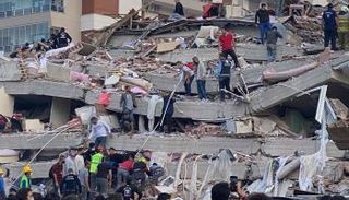 دمار ناجم عن أحد الزلازل بتركيا (أرشيفية)