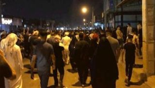 جانب من احتجاجات خوزستان