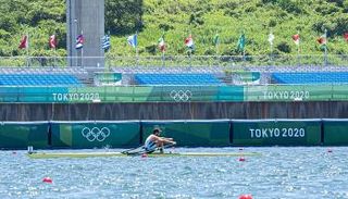  حسين علي رضا لاعب التجديف السعودي