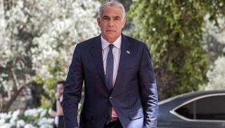 وزير الخارجية الإسرائيلي يائير لابيد 