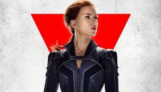 ملصق فيلم "بلاك ويدو" للنجمة سكارليت جوهانسون