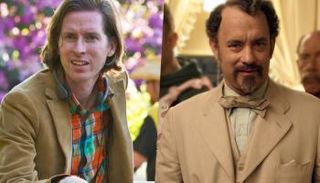 الممثل الأمريكي توم هانكس والمخرج ويس أندرسون