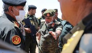 رئيس أركان الجيش الليبي الفريق أول عبدالرازق الناظوري 