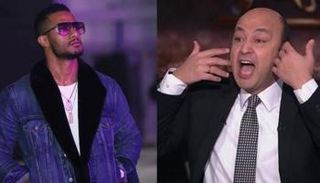 عمرو أديب ومحمد رمضان