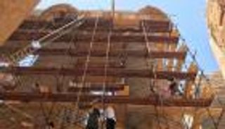 134 عمودا بارتفاع 20 مترا.. ترميم صالة الكرنك لافتتاح طريق الكباش