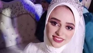 صورة متداولة للعروس المتوفاة - وسائل إعلام مصرية