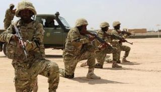 عناصر من الجيش الصومالي