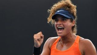 نجمة التنس المصرية ميار شريف