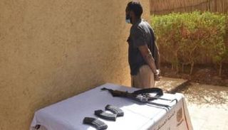 الإرهابي عبد المالك الذي تم القبض عليه جنوب الجزائر