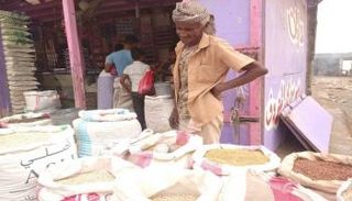 ازدهار تجارة الحبوب في اليمن