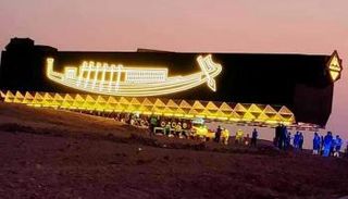 موكب نقل مركب خوفو