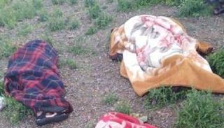 صورة تداولها رواد مواقع التواصل الاجتماعي لليمنيين الضحايا الثلاثة