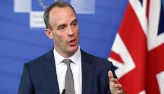 دومينيك راب وزير الخارجية البريطاني