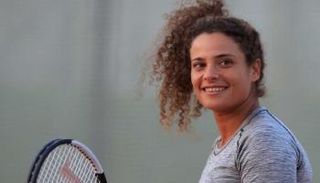 نجمة التنس المصرية ميار شريف