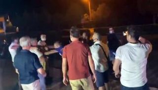 خلال وقفة الصحفيين الاحتجاجية