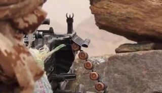 جندي يمني في إحدى جبهات مأرب