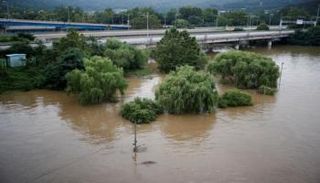 فيضانات في كوريا الشمالية- أرشيفية