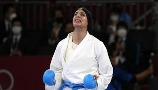 فريال أشرف لاعبة الكاراتيه المصرية