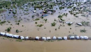 فيضانات في جنوب السودان (أرشيفية)