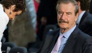 الرئيس المكسيكي الأسبق فيسينتي فوكس 