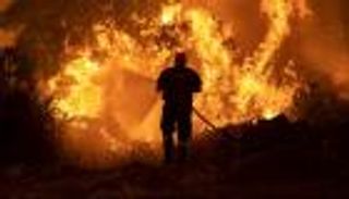 صور.. حرائق الغابات تستعر لليوم السابع في جزيرة إيفيا اليونانية