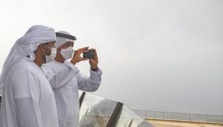 الشيخ محمد بن زايد آل نهيان خلال زيارته