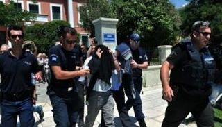 الشرطة التركية خلال عمليات اعتقال سابقة 