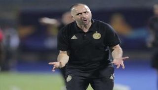 جمال بلماضي مدرب منتخب الجزائر