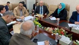 اللجنة النيابية المالية خلال اجتماعات إعداد موازنة 2021