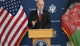 دافيرس روس ويلسون المسؤول بالسفارة الأمريكية بكابول - أ.ف.ب