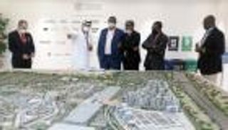 وفد سوداني يزور موقع إكسبو 2020 دبي